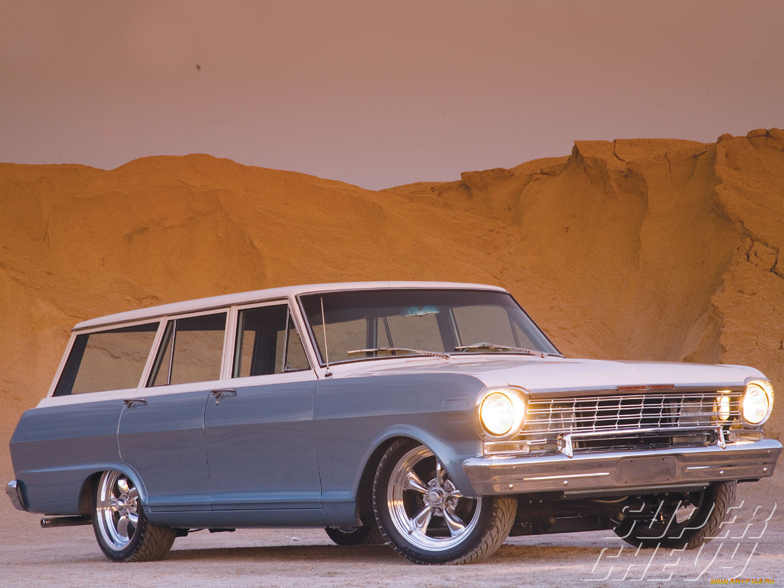 1964, chevy, ii, nova, 400, wagon, , chevrolet